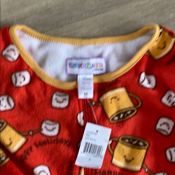 Underland hot cocoa onesie fleece footie M - Picture 2 of 3